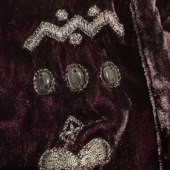 Chico's Plum Velvet Jacket - Picture 10 of 10